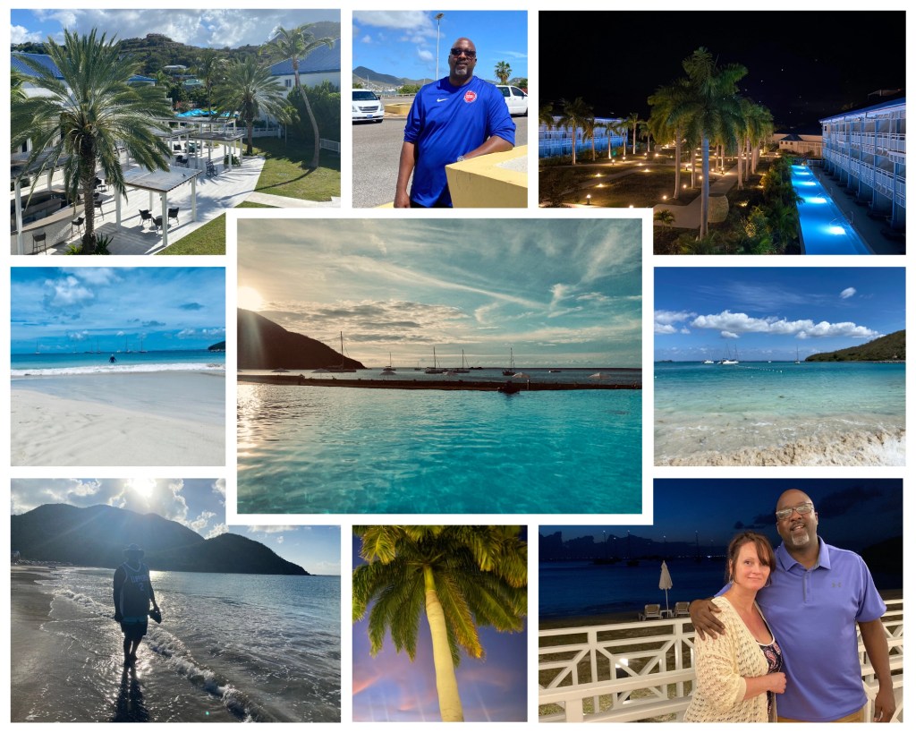 Collage of images from St Martin